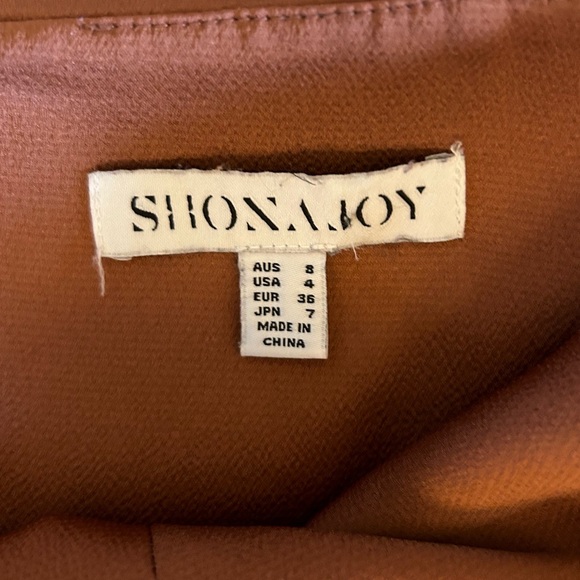 SHONA JOY Luxe Cocktail Frill Midi Dress made with Recycled Materials‎ - Picture 4 of 6